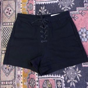 Rag & Bone Lace-Up Shorts